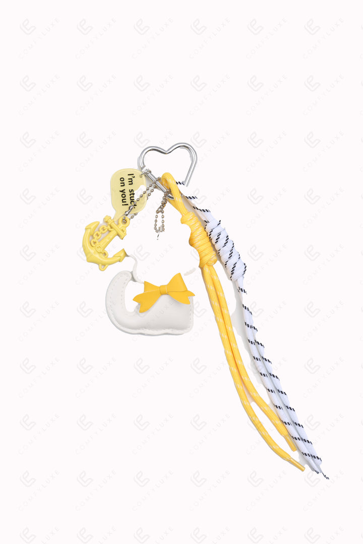KITTEN KEYCHAIN/BAG CHARM WHITE KEYCHAINS