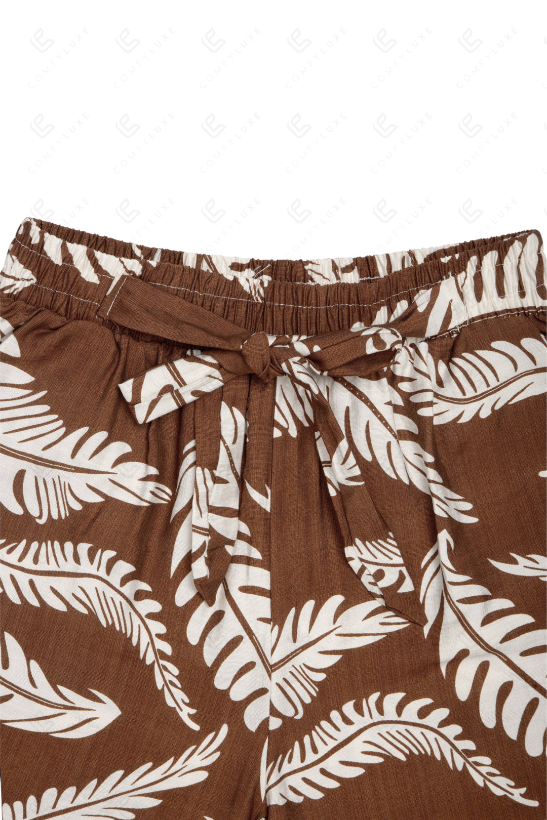 LEAF PATTERN PANTS APPAREL
