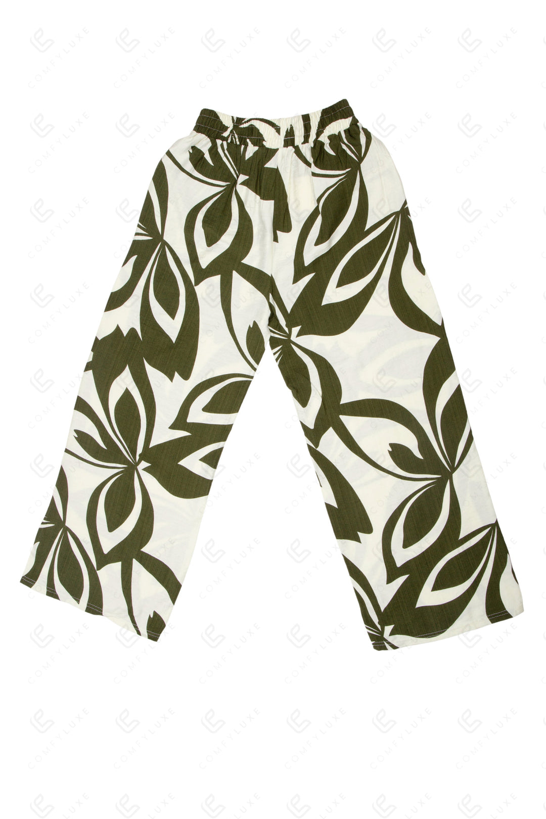 LEAF PATTERN PANTS APPAREL