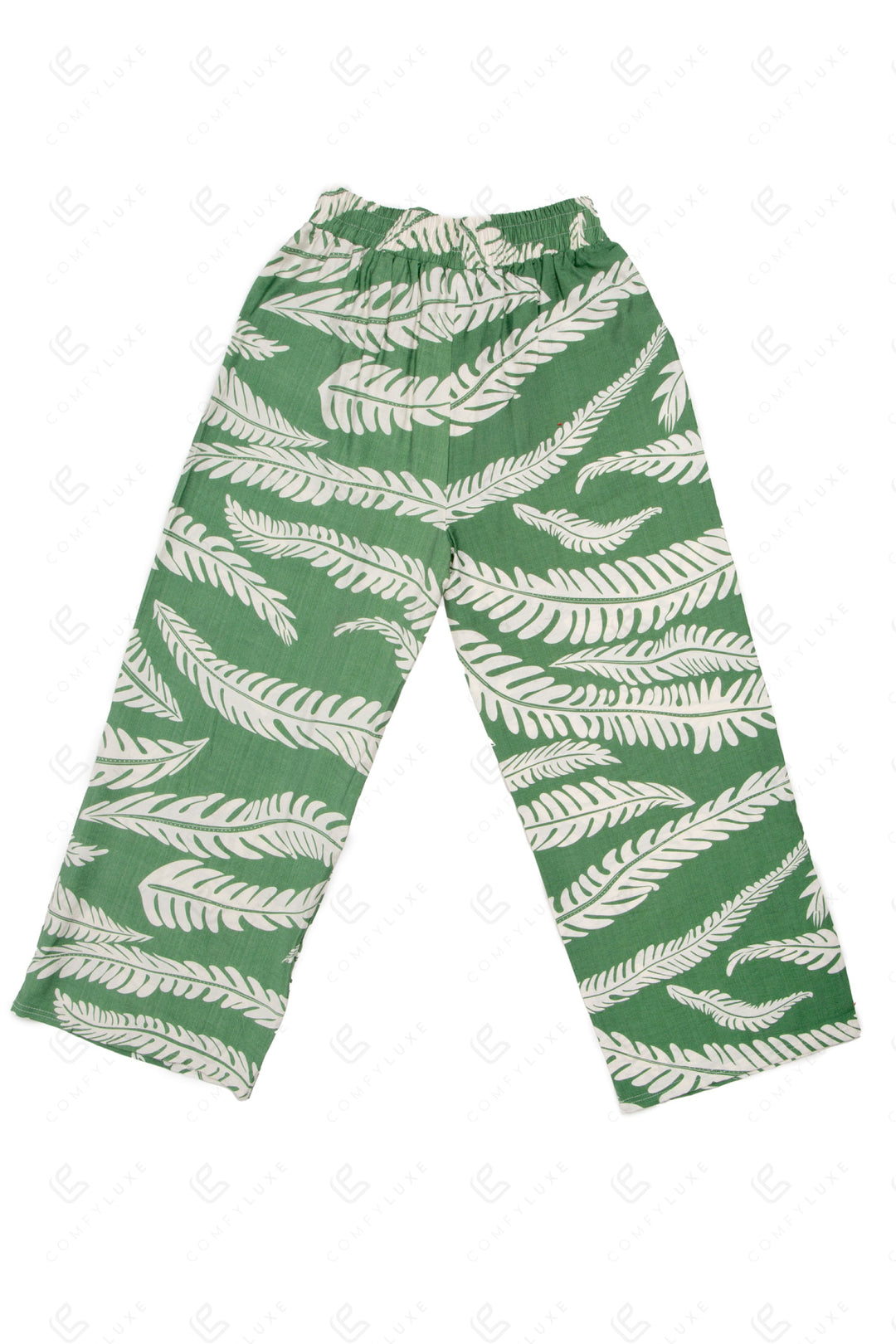 LEAF PATTERN PANTS APPAREL