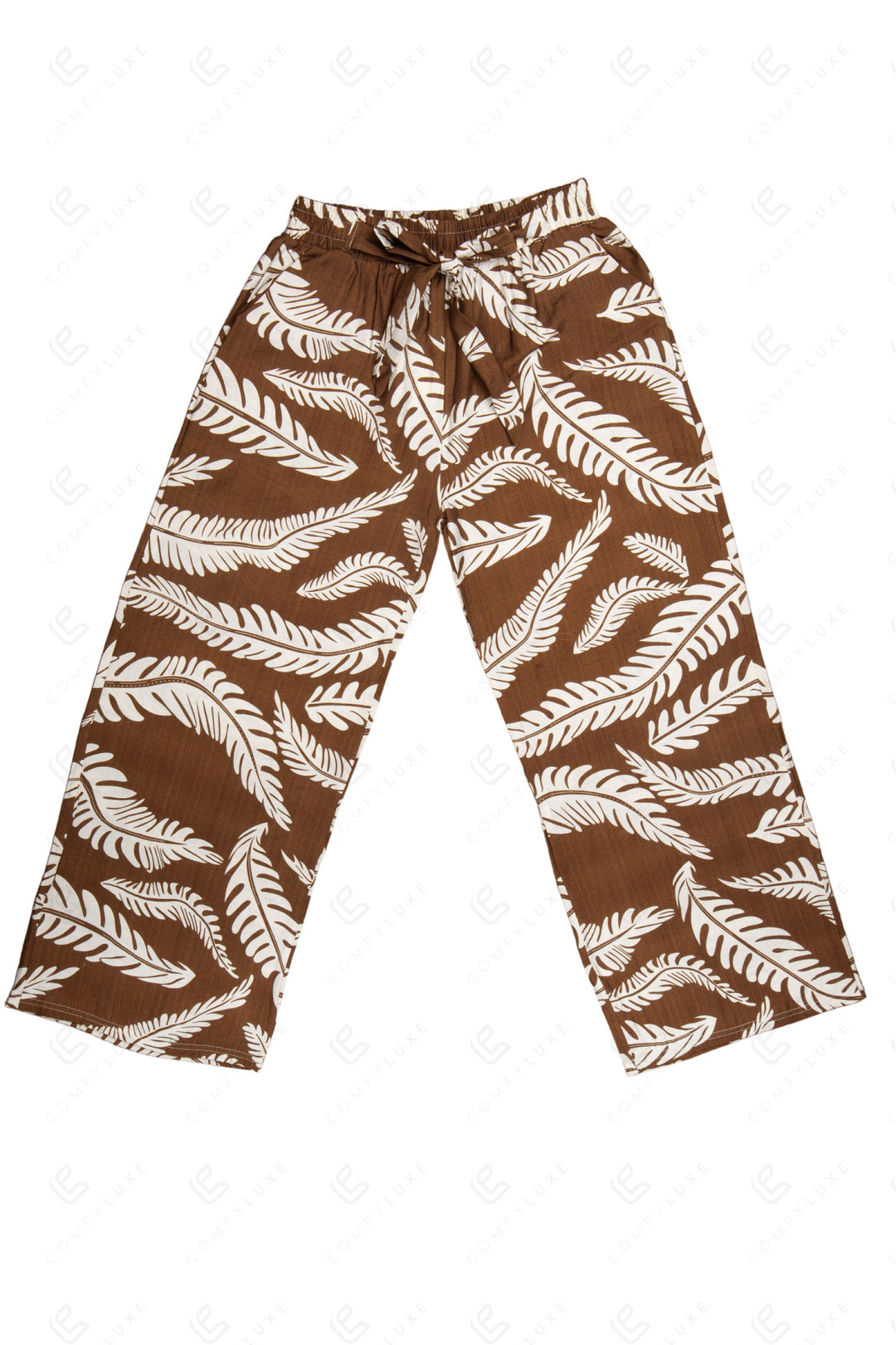 LEAF PATTERN PANTS APPAREL