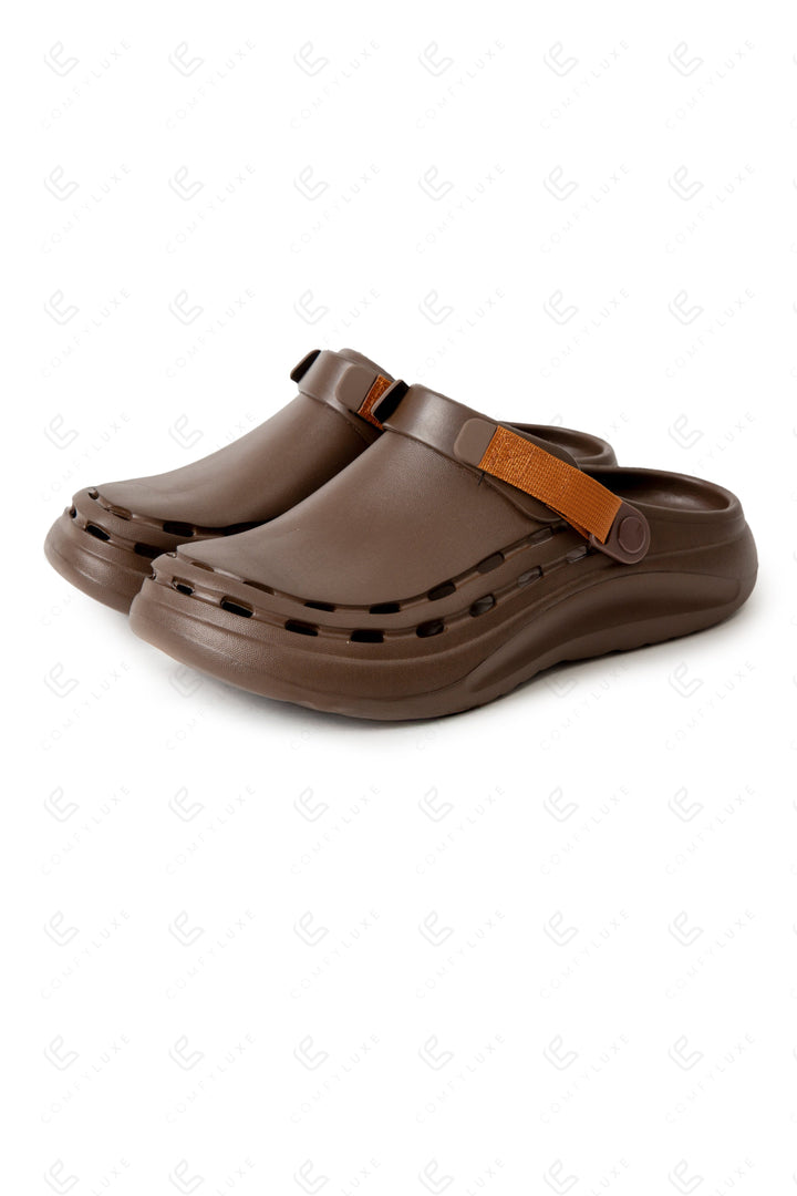 MEN’S SOLID COLOR CLOGS SLIPPERS/SLIDES