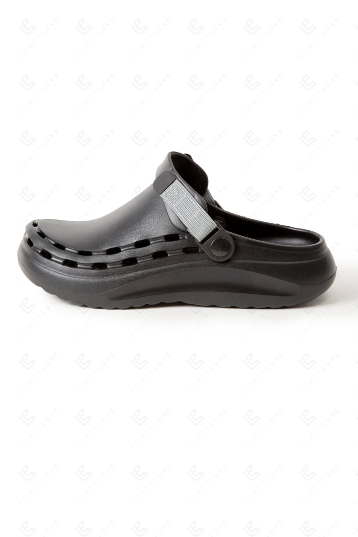 MEN’S SOLID COLOR CLOGS SLIPPERS/SLIDES