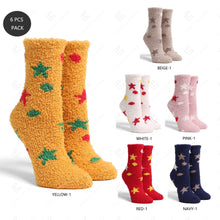 Load image into Gallery viewer, MOON &amp; STAR PATTERN MINI-CREW SOCKS SOCKS
