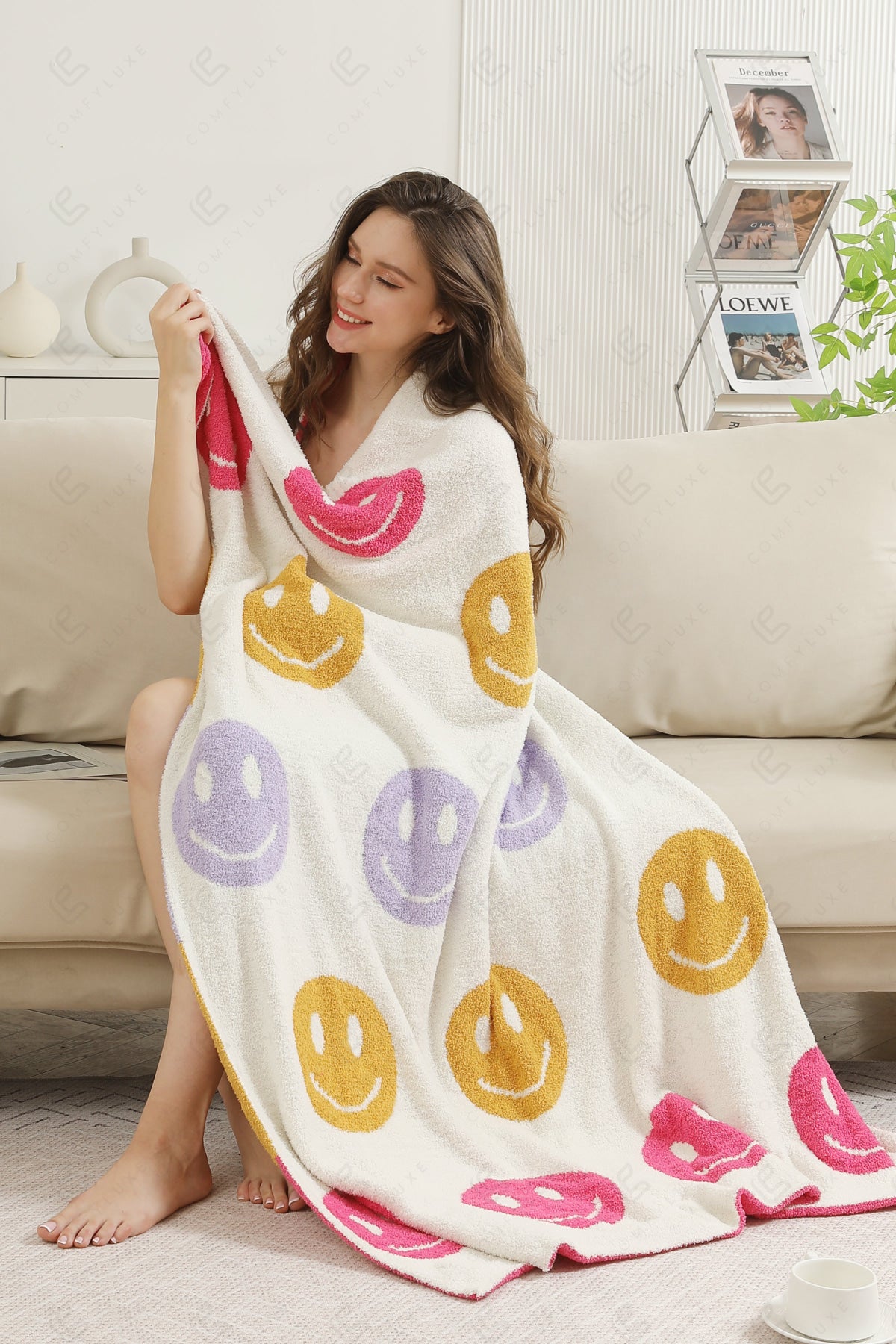 Jcl6011 Throw Blankets