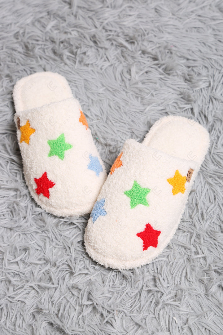 Jcl6107 Ivory / M/L Slippers/Slides
