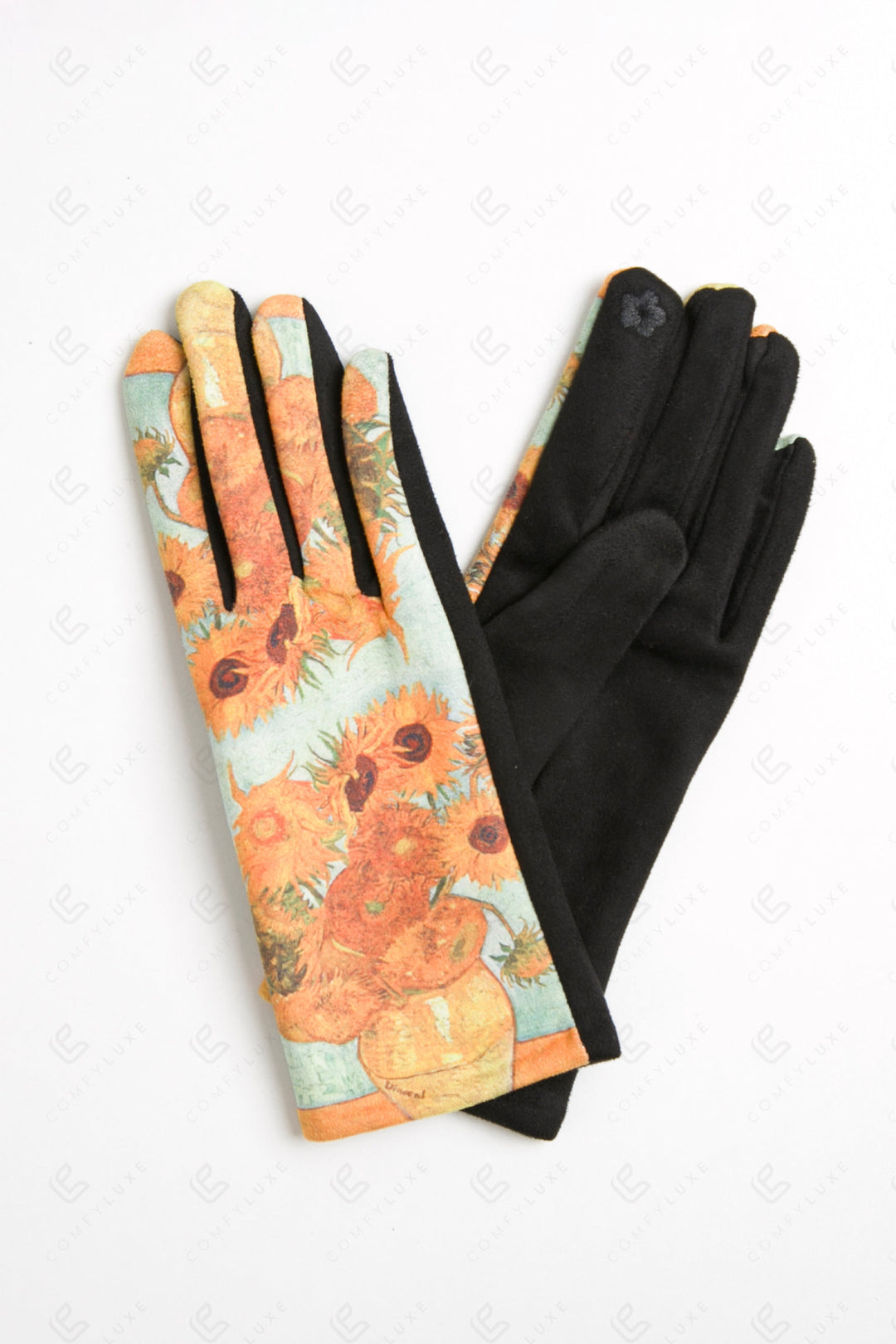 PAINTING-INSPIRED PATTERN GLOVES GLOVES