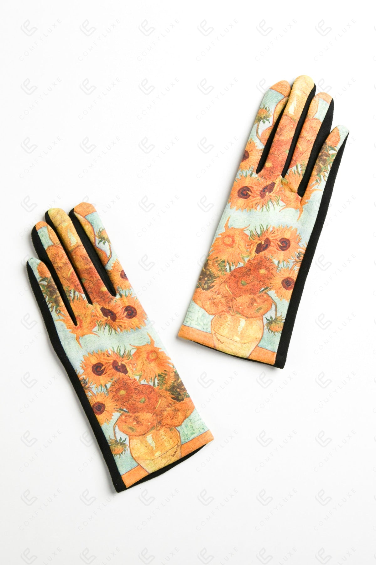 PAINTING-INSPIRED PATTERN GLOVES GLOVES