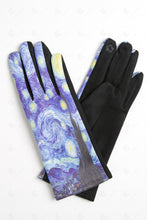Load image into Gallery viewer, PAINTING-INSPIRED PATTERN GLOVES GLOVES
