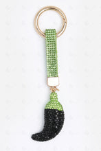 Load image into Gallery viewer, PEPPER KEYCHAIN/BAG CHARM GREEN KEYCHAINS

