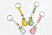Load image into Gallery viewer, PINEAPPLE KEYCHAIN/BAG CHARM KEYCHAINS
