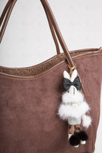 Load image into Gallery viewer, RABBIT IN PANTS KEYCHAIN/BAG CHARM KEYCHAINS
