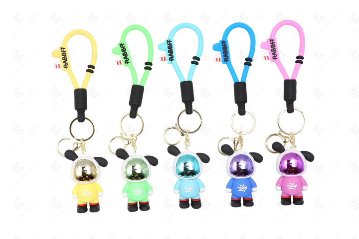 RABBIT KEYCHAIN/BAG CHARM KEYCHAINS