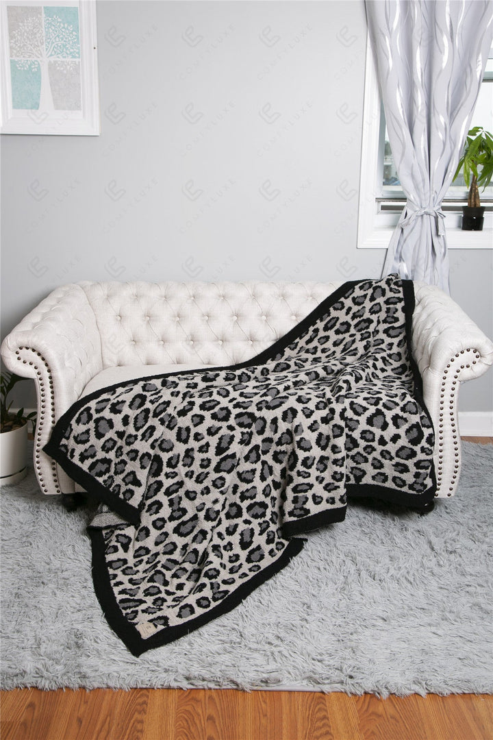 Jcl2037 Gray Throw Blankets