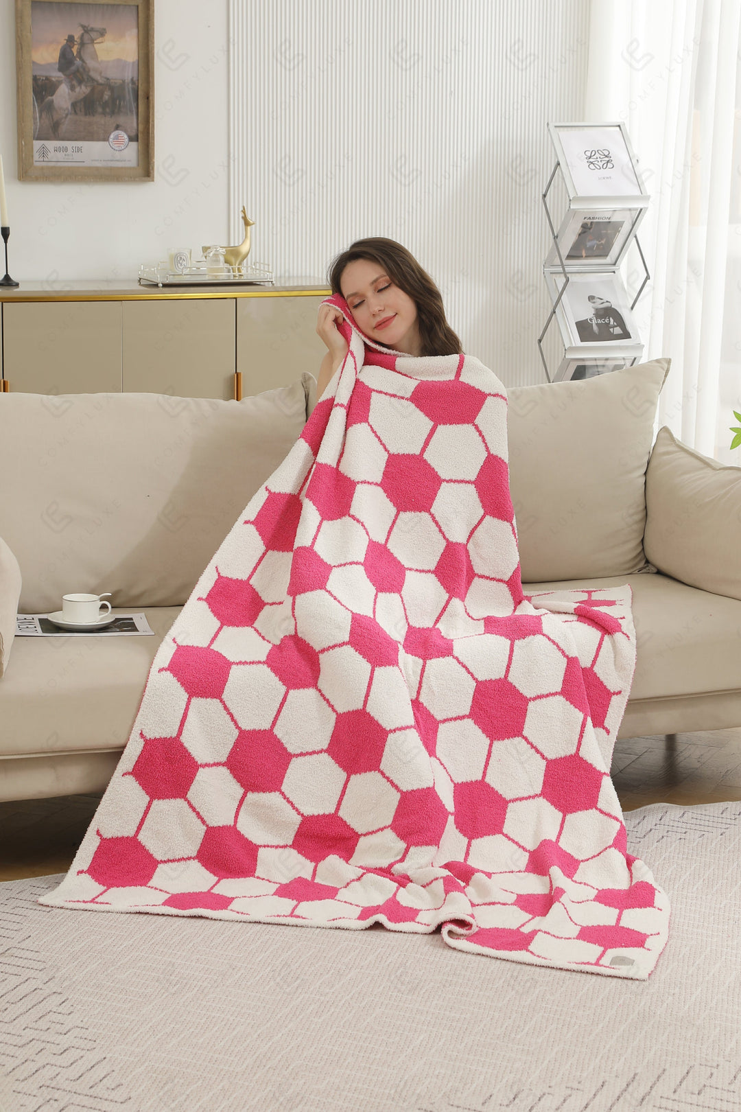 Jcl4328 Throw Blankets