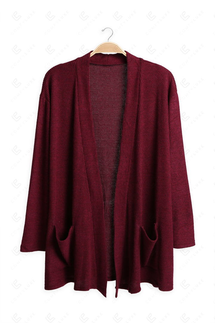 SOLID COLOR CARDIGAN APPAREL