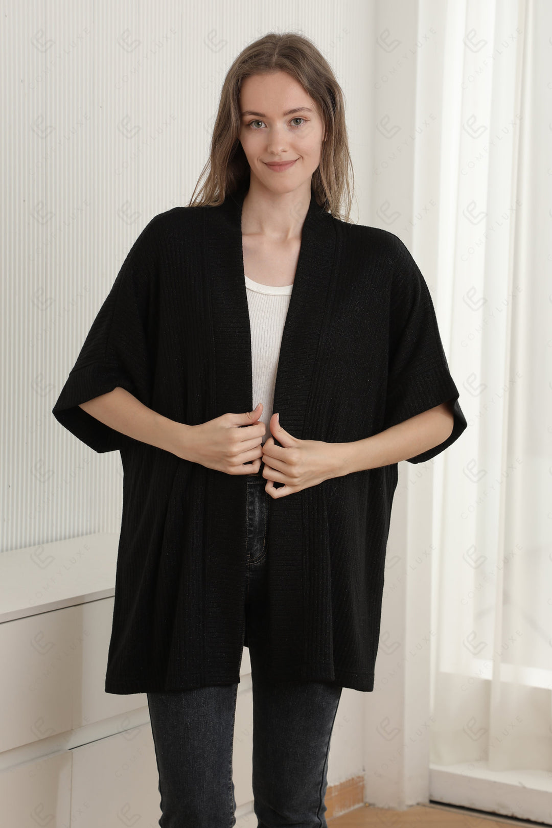 SOLID COLOR CARDIGAN APPAREL