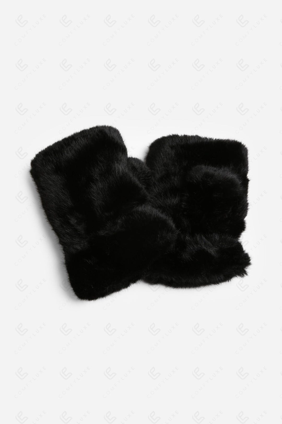 SOLID COLOR FINGERLESS MITTENS GLOVES