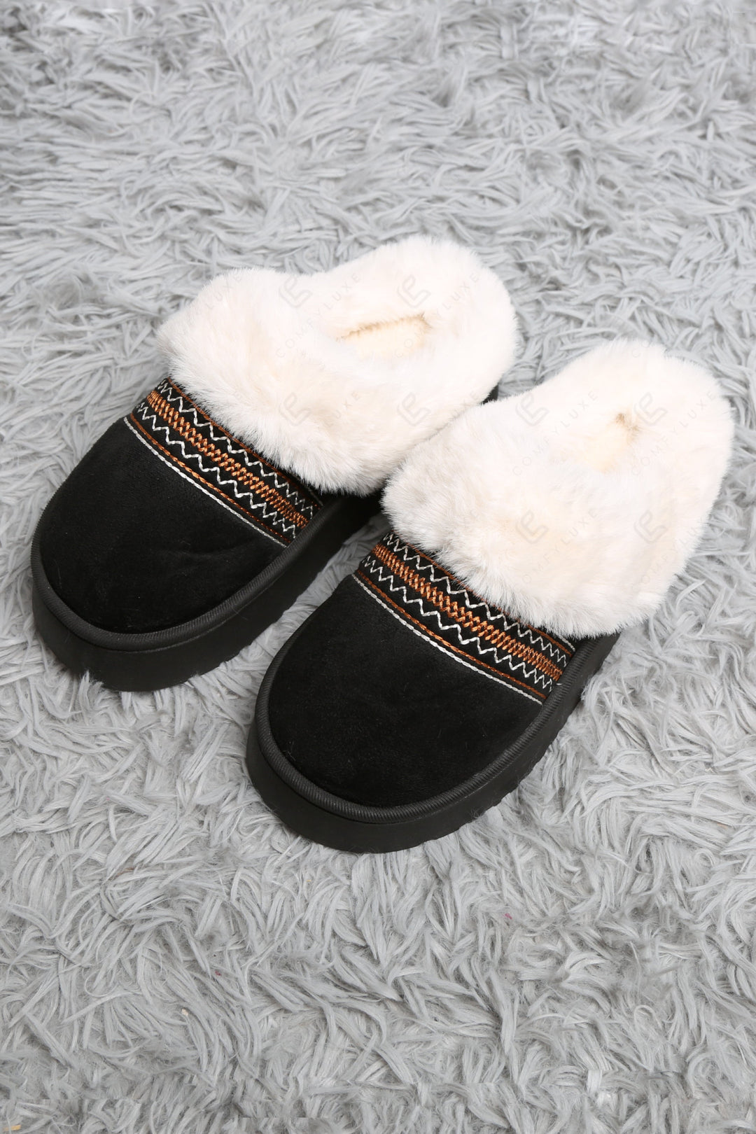SOLID COLOR &amp; GEOMETRIC PATTERN MULE SLIPPERS SLIPPERS/SLIDES