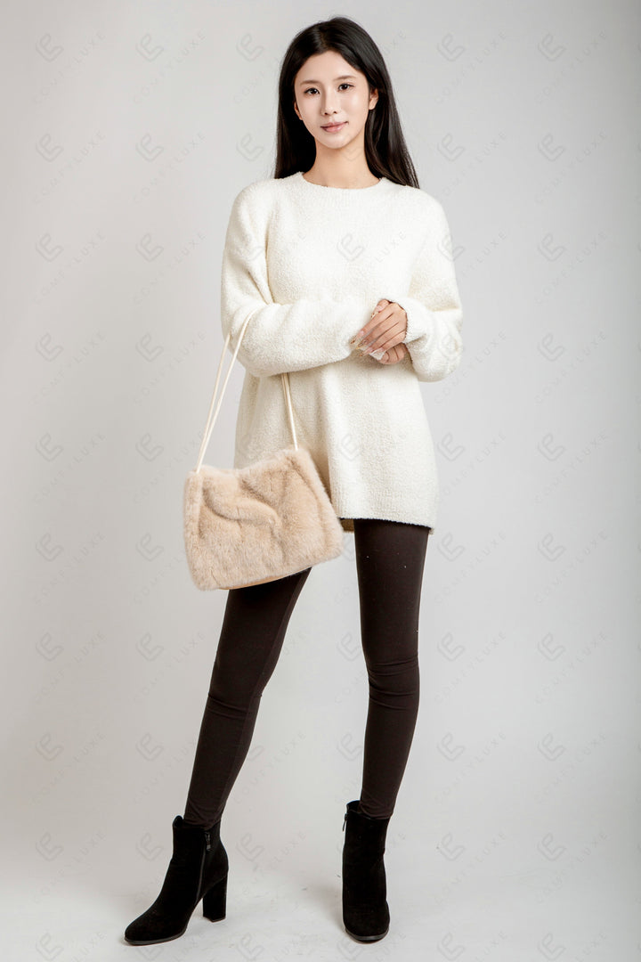SOLID COLOR HANDBAG BAGS