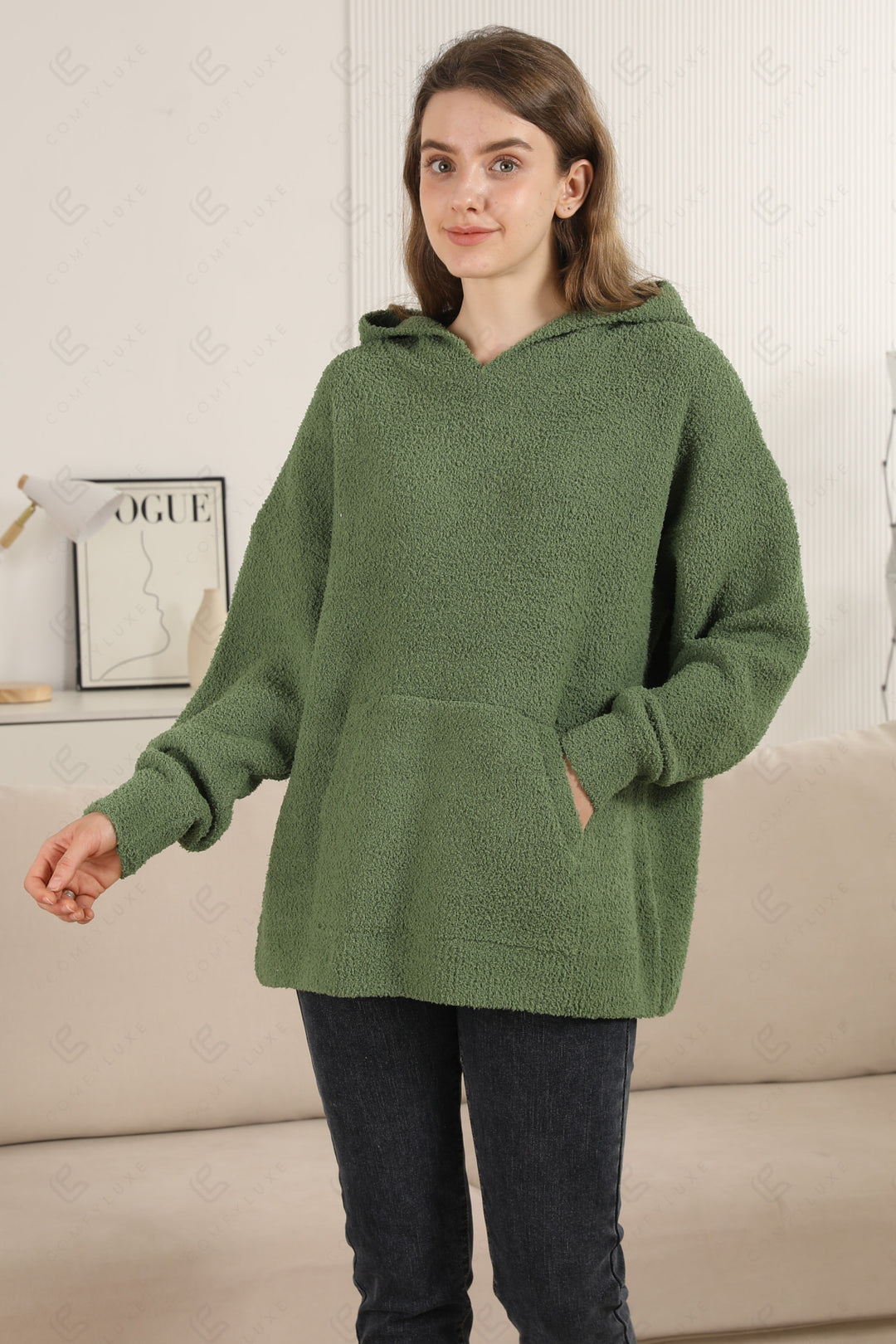 SOLID COLOR HOODIE APPAREL