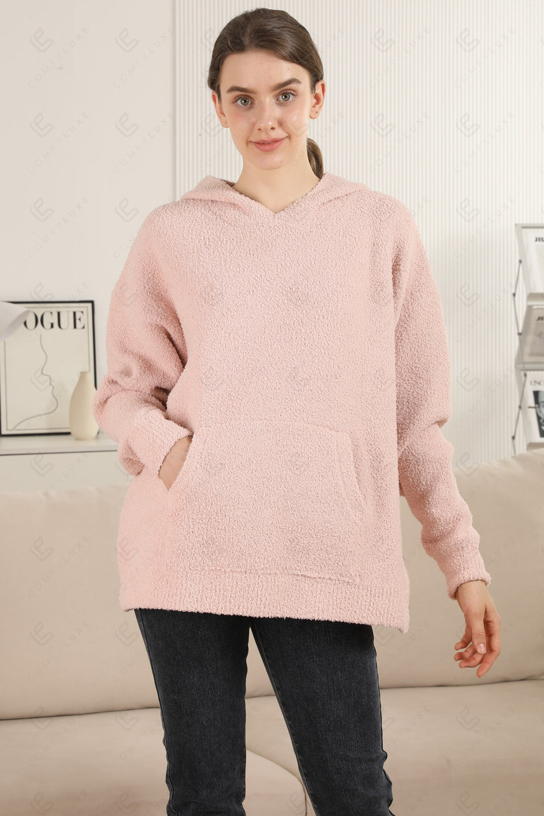 SOLID COLOR HOODIE APPAREL