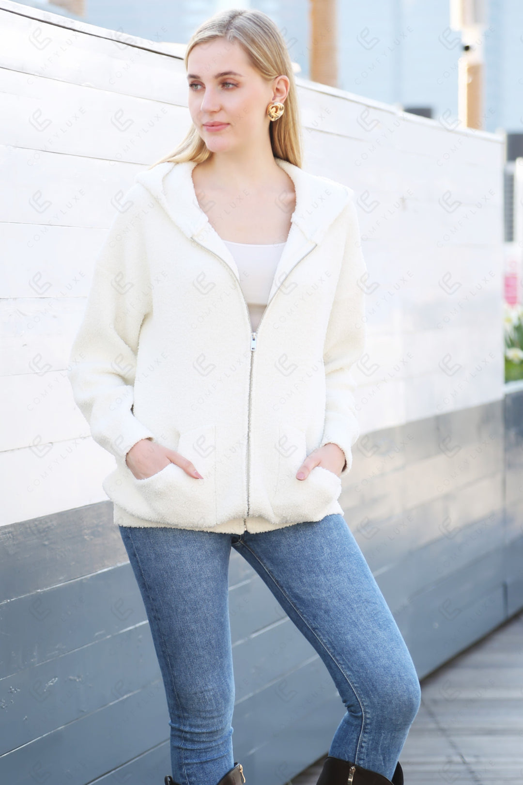 Jcl6206 Ivory Apparel