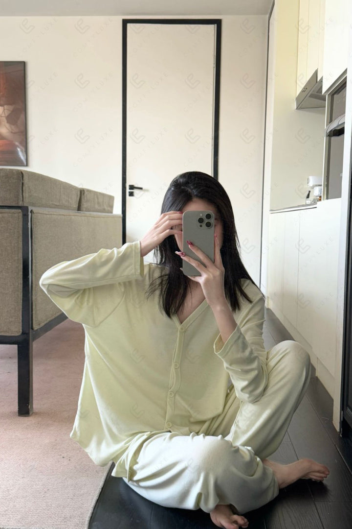 Solid Color Loungewear Sets APPAREL
