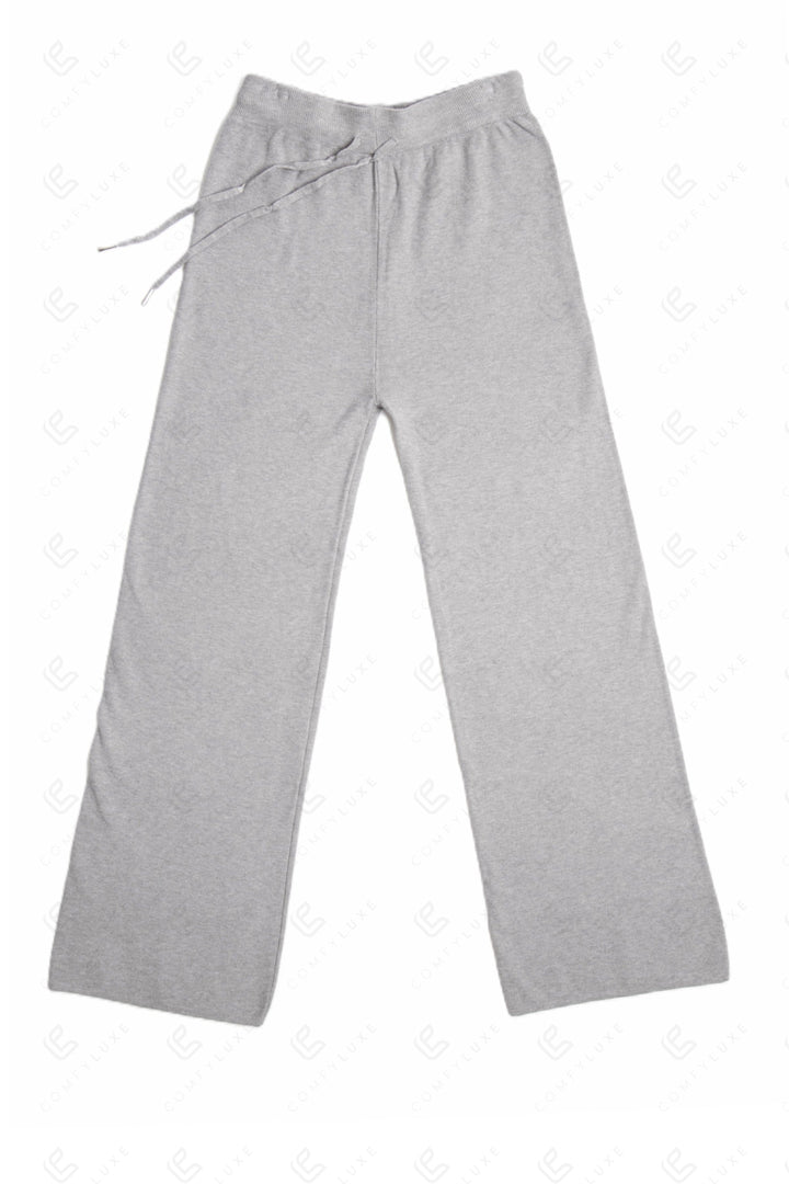 SOLID COLOR PANTS GRAY / M/L APPAREL