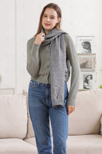 Load image into Gallery viewer, Js2401 Charcoal Scarves
