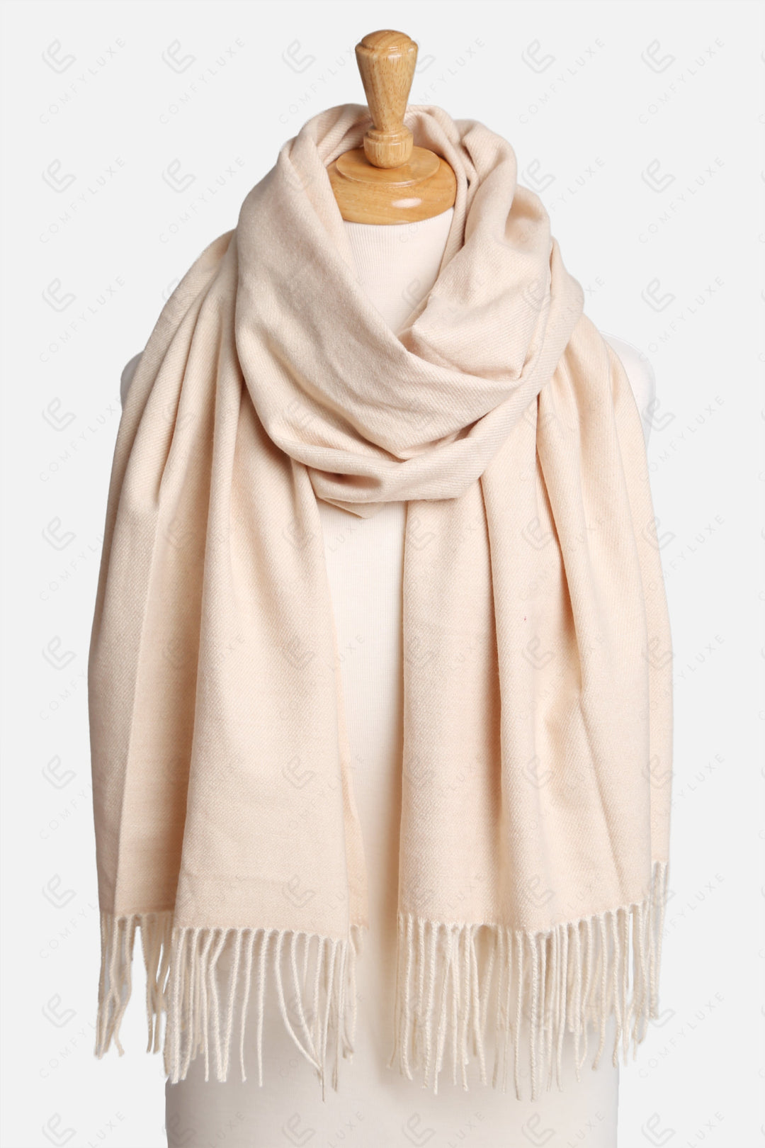 Js2402 Ivory Scarves