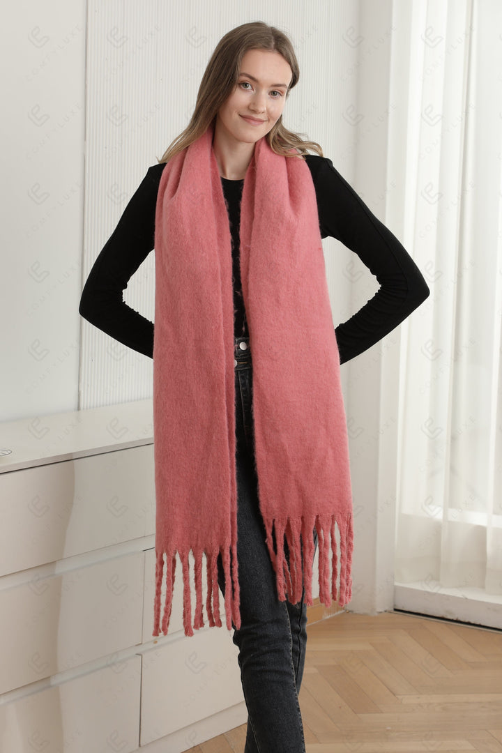 SOLID COLOR SCARF SCARVES