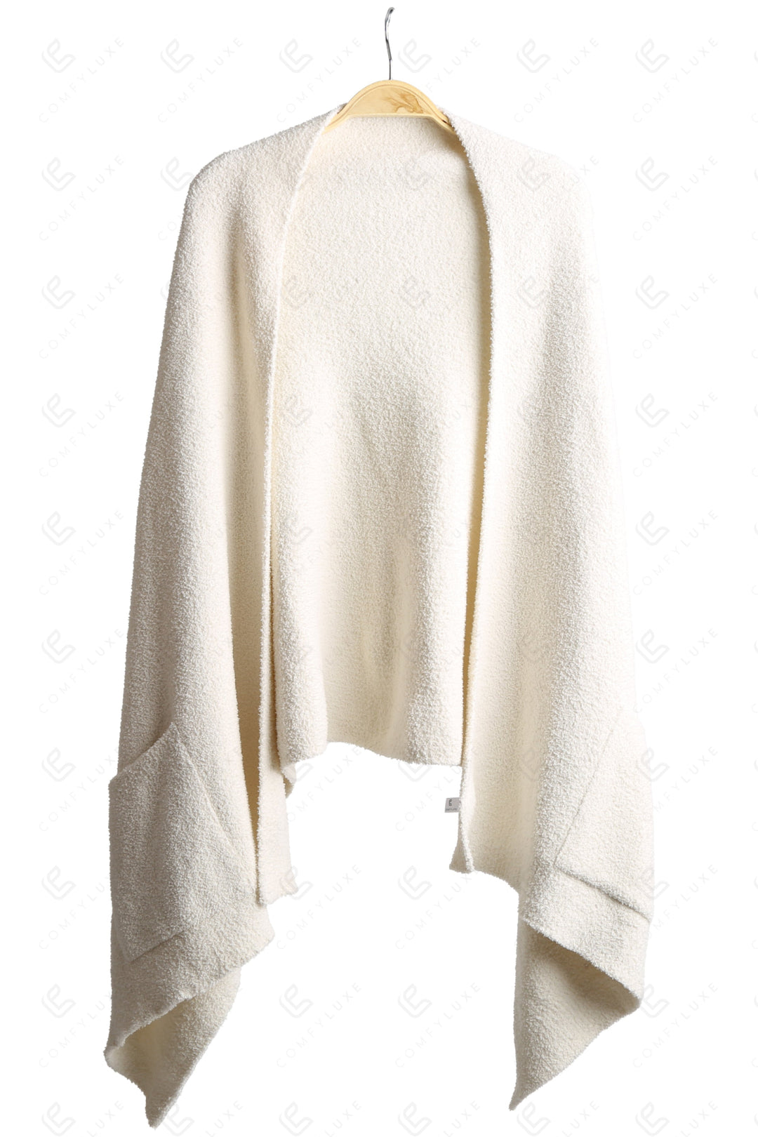 SOLID COLOR SHAWL CARDIGAN APPAREL