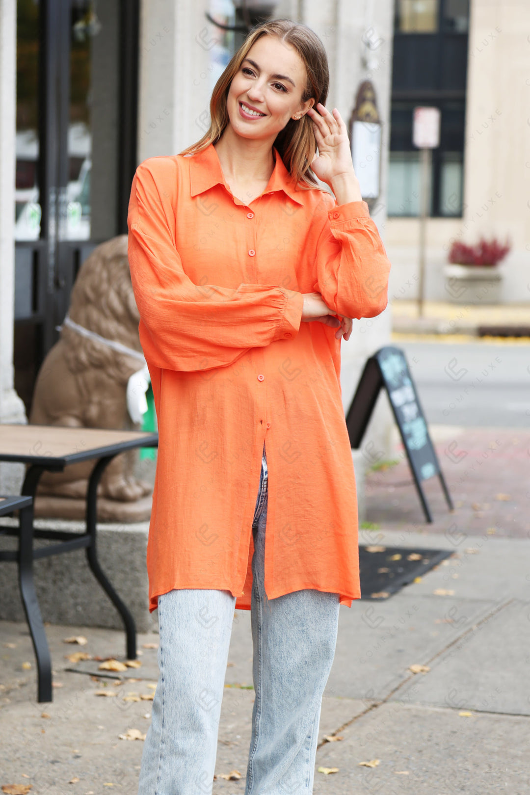 Jp5007 Orange Apparel