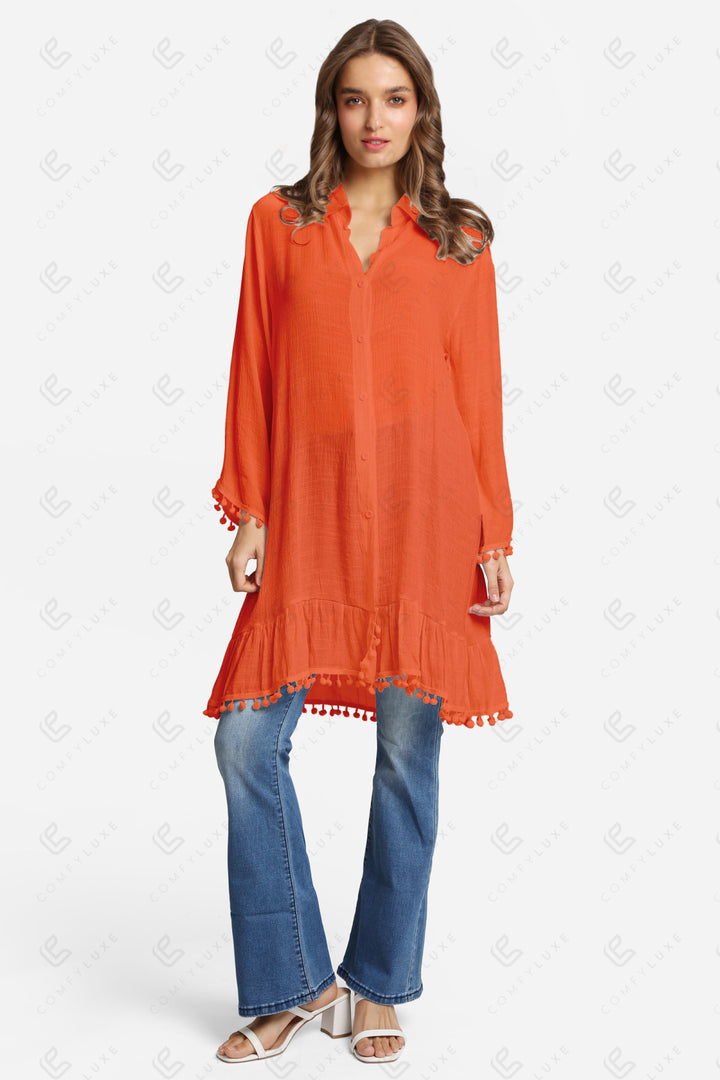 JP6054 ORANGE APPAREL