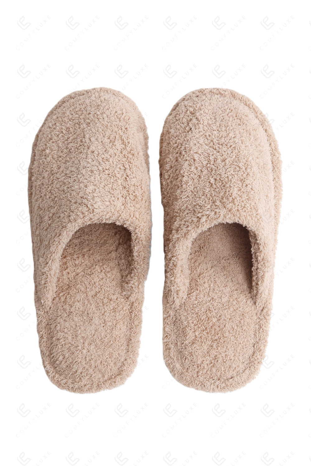 SOLID COLOR SLIPPERS BEIGE / S/M SLIPPERS/SLIDES