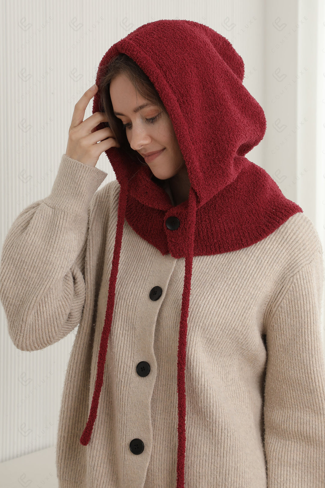 SOLID COLOR SNOOD SCARVES