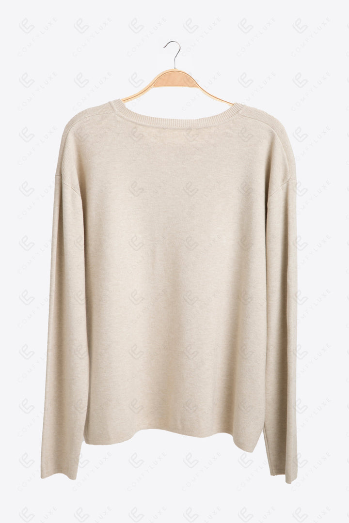 SOLID COLOR SWEATER APPAREL