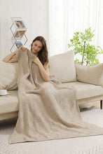 Load image into Gallery viewer, Jcl6018 Beige Throw Blankets
