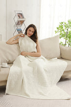 Load image into Gallery viewer, Jcl6018 Ivory Throw Blankets
