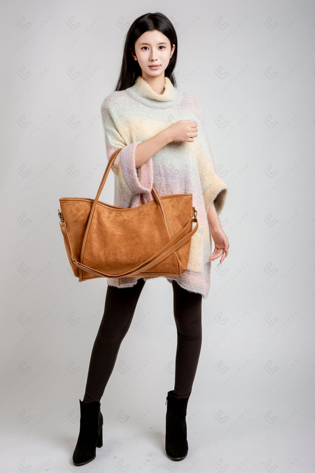 SOLID COLOR TOTE BAG BAGS