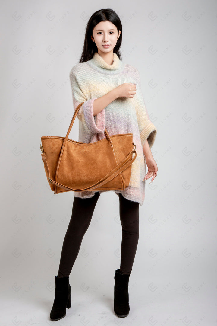 SOLID COLOR TOTE BAG BAGS
