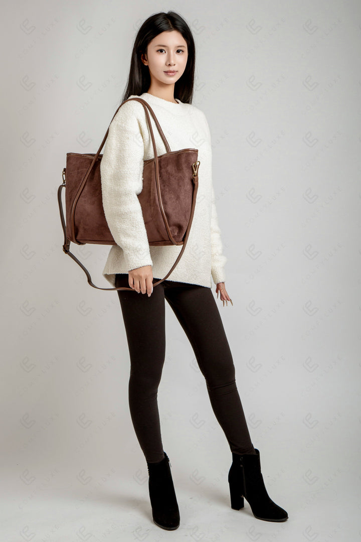 SOLID COLOR TOTE BAG BAGS