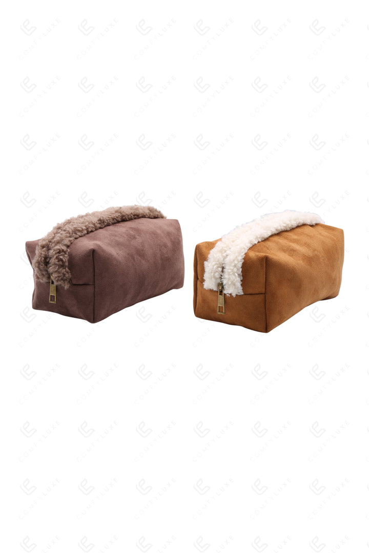 SOLID COLOR TRAVEL POUCH BAGS