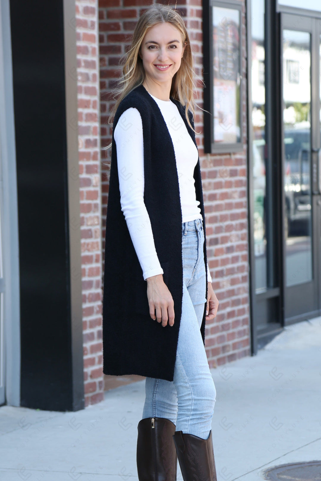 SOLID COLOR VEST APPAREL