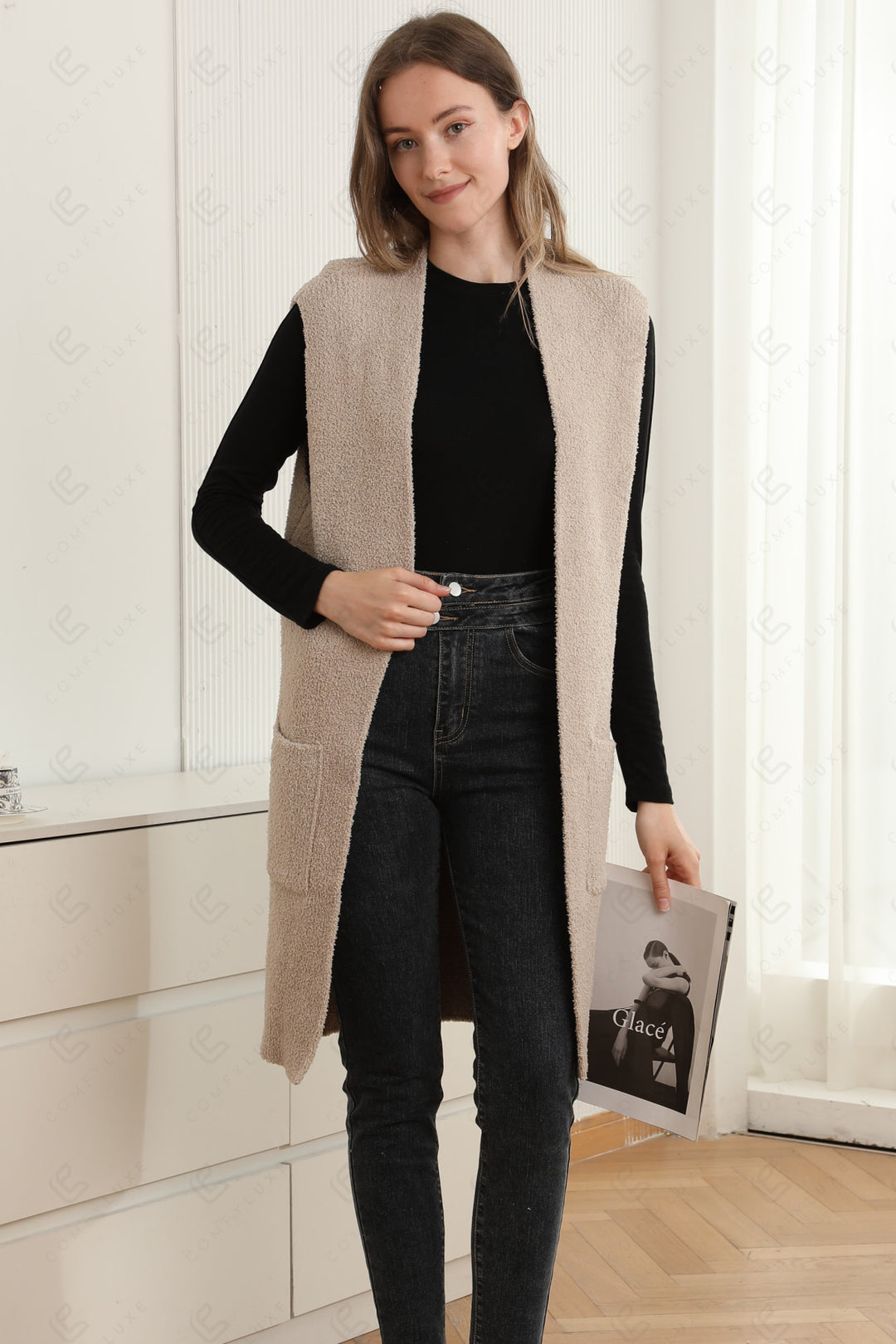 SOLID COLOR VEST APPAREL