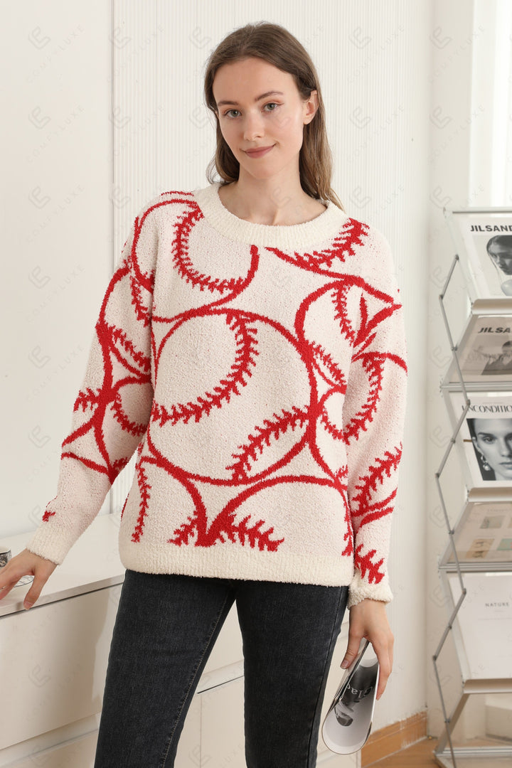 SPORTS PATTERN SWEATER APPAREL