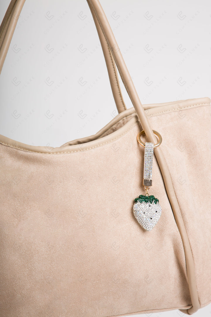 STRAWYBERRY KEYCHAIN/BAG CHARM KEYCHAINS