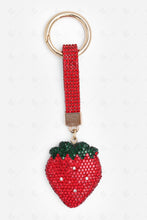 Load image into Gallery viewer, STRAWYBERRY KEYCHAIN/BAG CHARM RED KEYCHAINS
