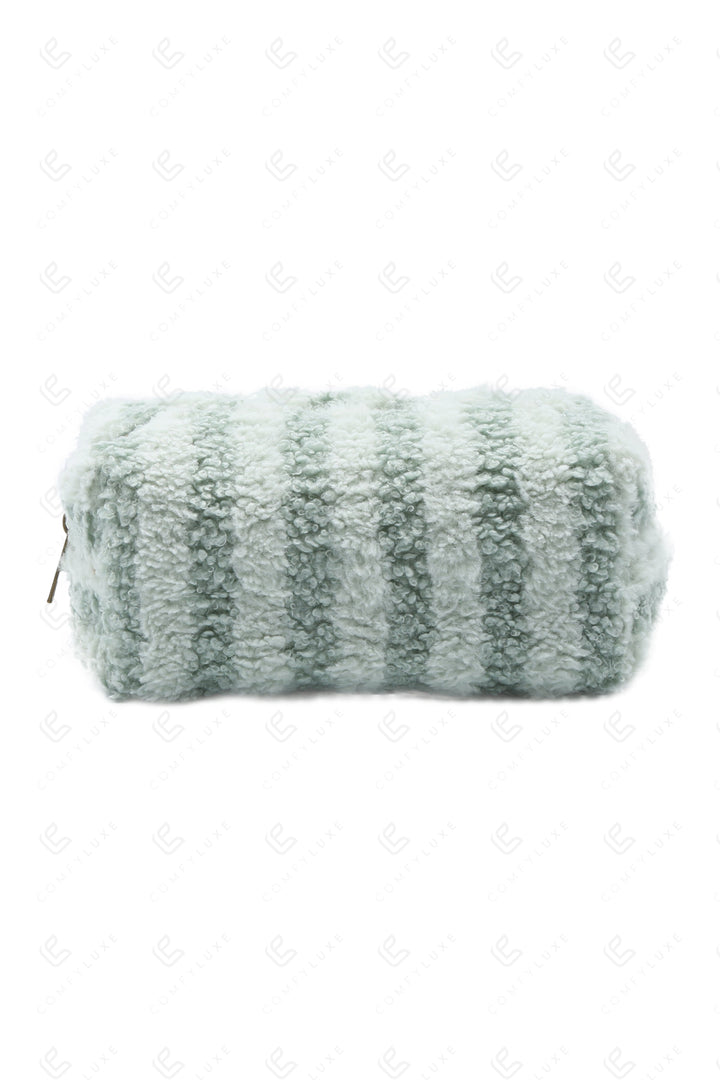 STRIPED PATTERN TRAVEL POUCH BAGS
